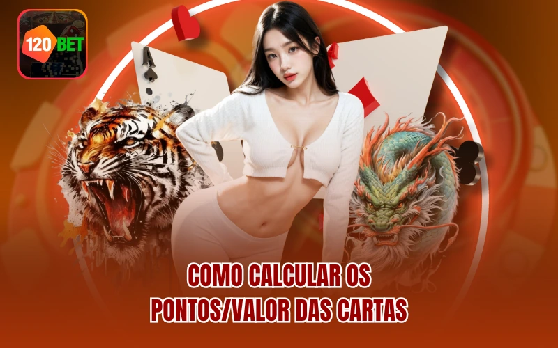 Como calcular os pontos/valor das cartas