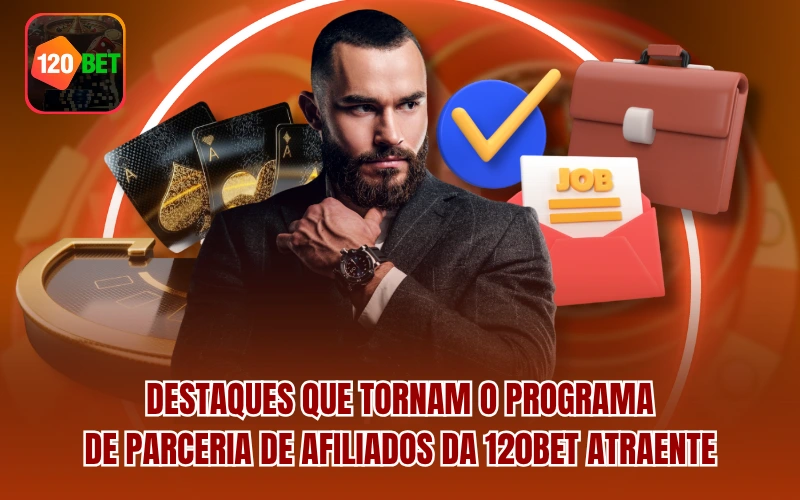 Destaques que Tornam o Programa de Parceria de Afiliados da 120BET Atraente