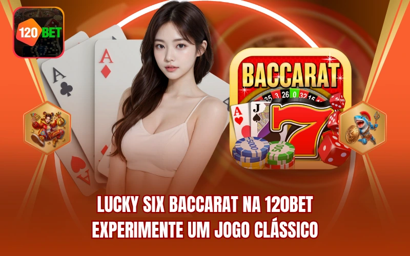 Lucky Six Baccarat na 120BET – Experimente um Jogo Clássico