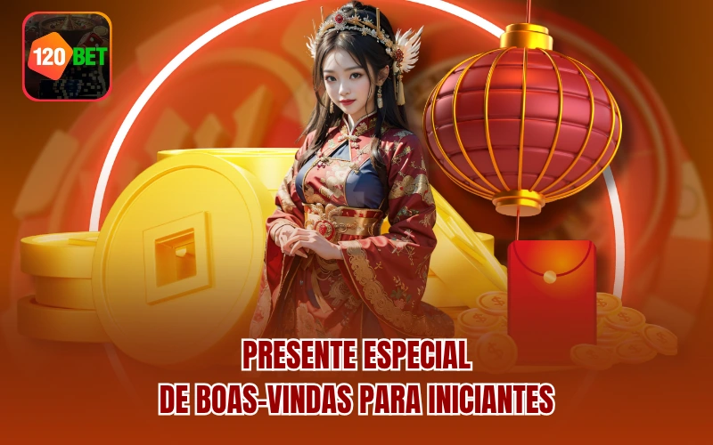 Presente especial de boas-vindas para iniciantes